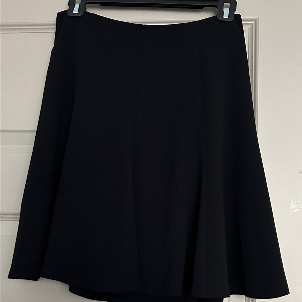 CeCe Classic Black A-Line Skirt
